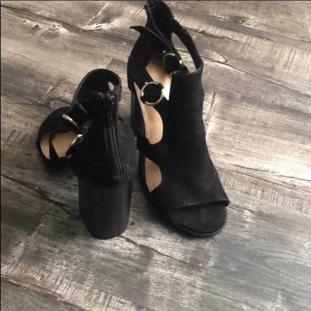 Black heels